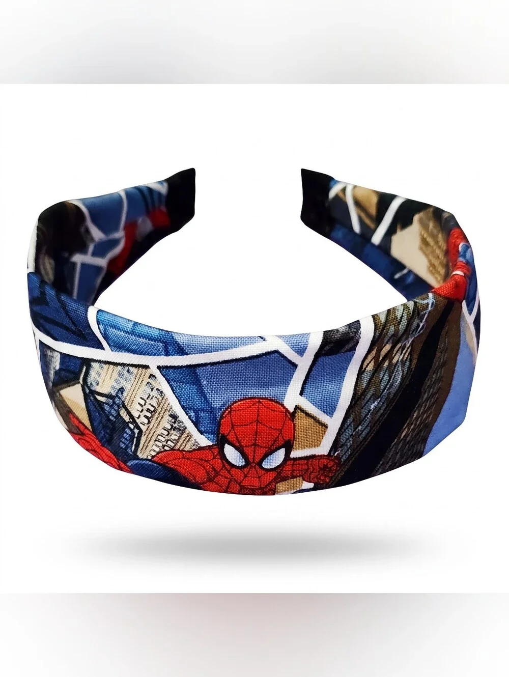Spiderman Headband & Scrunchie Hair Accessory Set- Women & Girls-All Day Comfort